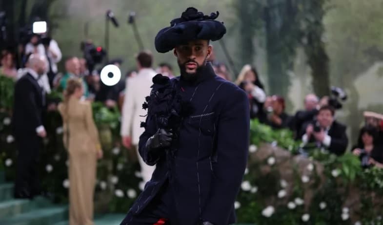 Bad Bunny, Rauw Alejandro y Maluma, estrellas latinas de la Met Gala