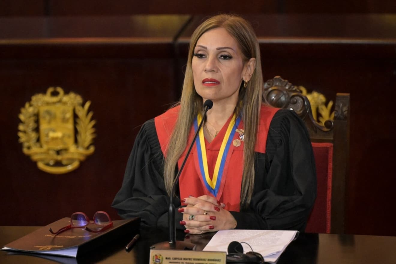 Ratifican a Caryslia Rodríguez como presidenta del TSJ