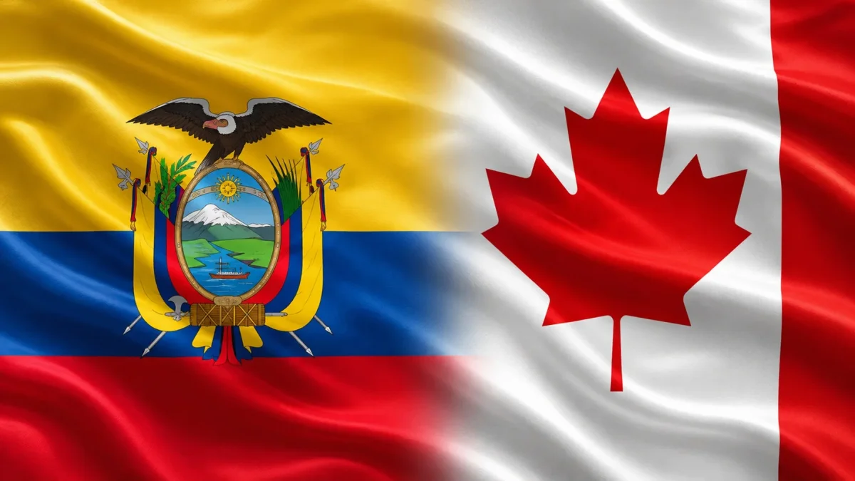 Ecuador y Canadá suscriben un tratado de libre comercio para impulsar el intercambio