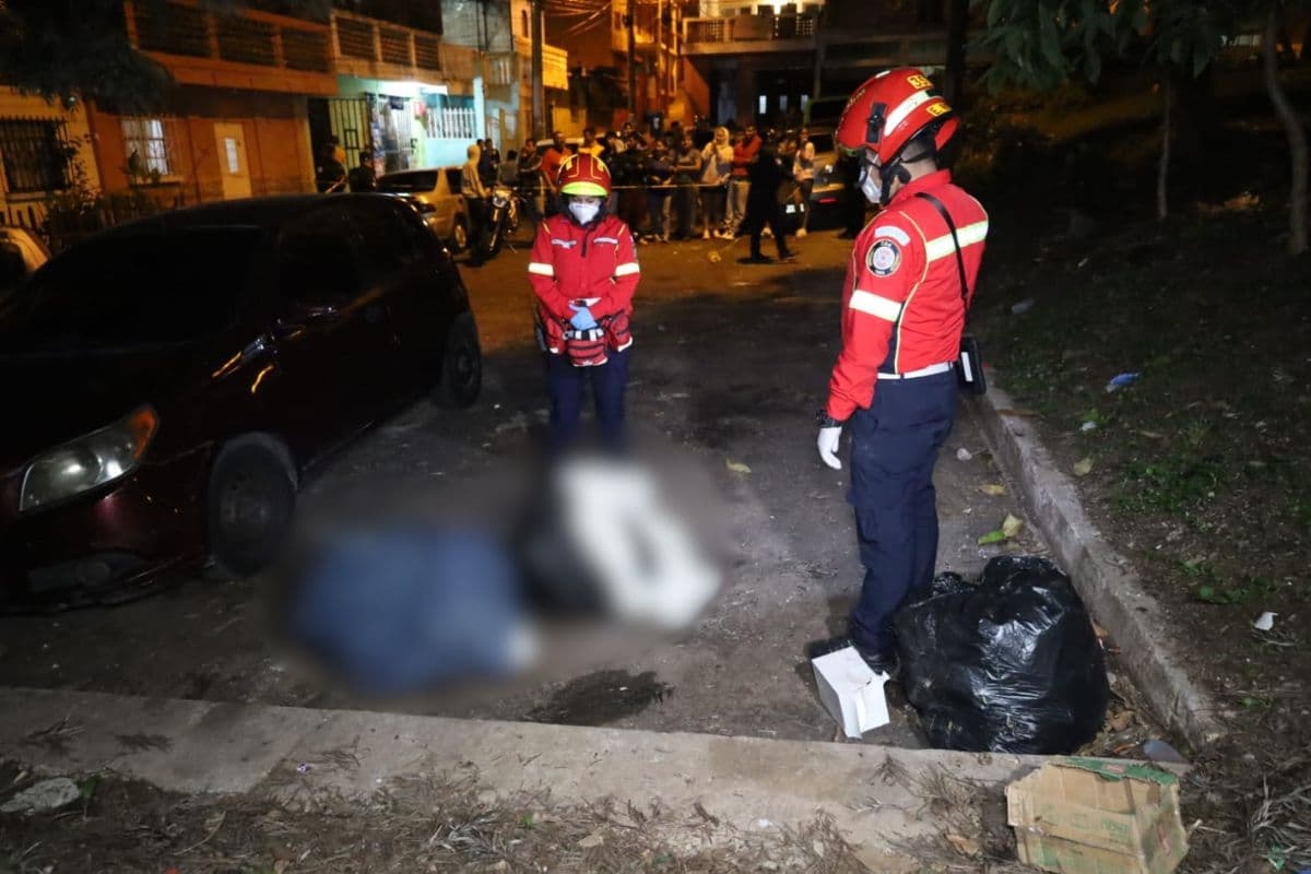 Hallazgo de restos humanos en bolsas plásticas en la zona 18 de la capital