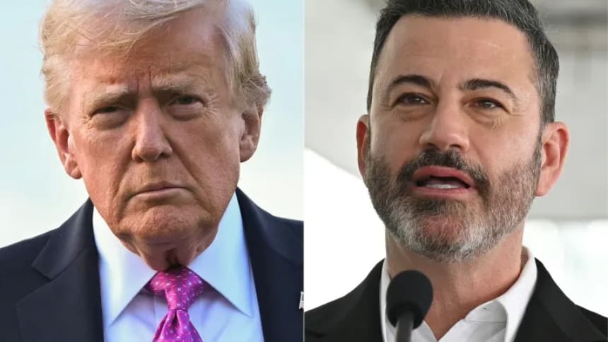 Ordenan revisión de licencia a ABC tras críticas de Trump a Kimmel